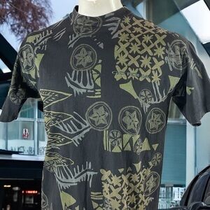 Vintage Gotcha Shirt Mens XL Black Single Stitch 90s 80s USA Skater Grunge T156